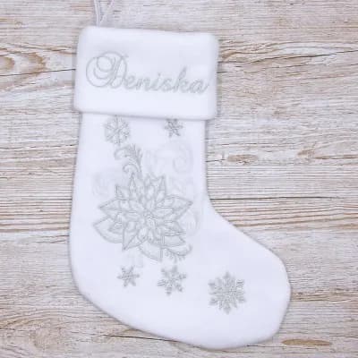 Mikulášska čižmička - Glamour - vianočná hviezda