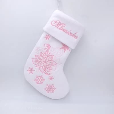 Mikulášska čižmička - Glamour - vianočná hviezda